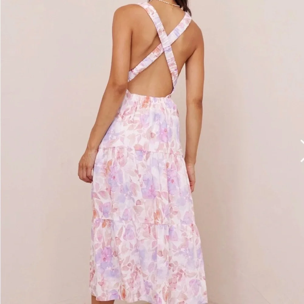 Bella Dahl Floral Pastel Maxi Dress - Picture 2 of 3